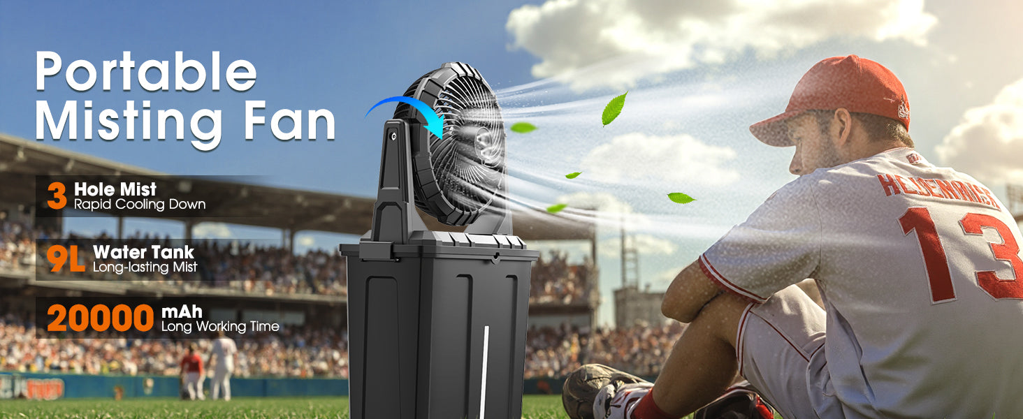 Portable Misting Fan